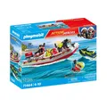 PLAYMOBIL 71464 Feuerwehrboot mit Aqua Scooter
