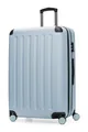 Hauptstadtkoffer Spree - Großer Hartschalen-Koffer, TSA, 4 Doppel-Rollen, Trolley, Rollkoffer, Reisekoffer, Volumenerweiterung, 75 cm, 119 Liter, Pool Blau