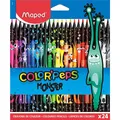 24 maped COLOUR'PEPS MONSTER Buntstifte farbsortiert