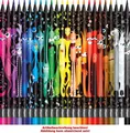 24 Maped Dreikant-Buntstift COLOR'PEPS MONSTER, 24er Kartonetui