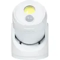 LED Batterie Außenleuchte Strahler Flutlicht Bewegungsmelder Erdspieß mit Batterien Weiß
