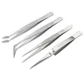 Basetech Pinzette Basetech BT-2108046 Pinzetten-Set 4teilig