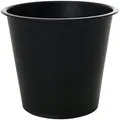VIVANNO Pflanzeinsatz Kunststoff EINSATZ Rund Rund - Schwarz Matt (1 St), 24x24x24 cm schwarz 8 l | 24 cm x 24 cm x 24 cm