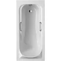 OTTOFOND Badewanne "Korfu", BxHxL: 80 x 42 x 170 cm, rechteckig - weiss