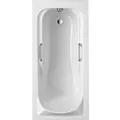 Körperformwanne Korfu 170 cm x 80 cm Weiß
