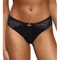Triumph Tai-Slip Wild Gardenia Florale weiche Spitze, elegant schwarz 42
