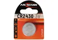 ANSMANN AG Ansmann CR2430 3 Volt Lithium Batterie 3,0 x 24,5 mm 270mAh Batterie, (3 V)