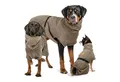 Rudelkönig Hundebademantel aus 100% Baumwolle, Saugstarker Hundebademantel, Hunde Bademantel, Kuscheliges Hundehandtuch