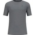 Odlo Herren Merino 200 Crew Neck T-Shirt (Größe XXL, grau)
