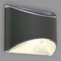Briloner LED Aussen Wand-Solarleuchte anthrazit, 4xLED 100x80x50mm