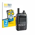 BROTECT Entspiegelungs-Schutzfolie für Yaesu FT-5DE/DR (2 Stück) Matte Displayschutz-Folie, Anti-Reflex, Anti-Fingerprint