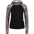 Mons Royale Damen Bella Merino Hoodie (Größe L, schwarz)