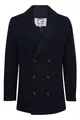 CASUAL FRIDAY CFVILMER Herren Wintermantel Wollmantel Winterjacke Zierknöpfe Reverskragen Knöpfen regular fit, Größe:M, Farbe:Dark Navy (194013)