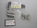 Magnetpro MA20 12 Stück Magnete 10 KG Kraft 20 x 7 mm mit Loch und Kapsel