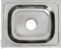 Keton Design Edelstahl Einbauspüle 1 Becken 40 x 50 cm