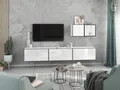 moebel-dich-auf Wohnwand VARIANTO 5, (5- teilig., 3x Schrank mit Klappe, 1x Regal offen, 1x Schrank mit Tür)