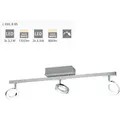 3er Led Spot Cardillio 1 Alu-chrom 69 X 8,5 Cm Warmweiß Deckenlampen & Kronleuchter - Eglo