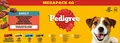 Pedigree Adult Gemischte Selektion in Gelee - Nassfutter 40 x 100 g (€ 6,66/kg)