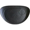 Tognana Steakteller "Vulcania" in Schwarz - Ø 25 cm