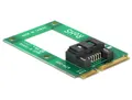 Konverter mSATA full size - 1x SATA 7 Pin Buchse