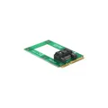 95240 - Konverter mSATA Full Size zu 1x SATA 7-Pin Buchse