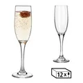 LIBBEY Sektglas EMBASSY, 177 ml 70176 , 177 ml, Maße (Ø x H): 7 x 22 cm, 1 Karton = 12 Stück