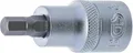 BGS 4253 | Bit-Einsatz | 12,5 mm (1/2") | Innensechskant 7 mm