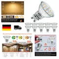 GU10 LED Warmweiss 4 9W 10er Pack 2700K