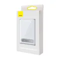 Baseus Faltbarer Magnet Smartphone Halter Weiß LUXZ010002 6932172609504