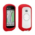 kwmobile Hülle kompatibel mit Garmin Edge Explore 2 - Silikon GPS Fahrrad Case Schutzhülle - in Rot