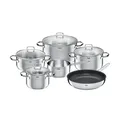 Silit Topf-Set 6-tlg.  Scalea , silber , Edelstahl