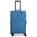 Smartbox Edition 04 4 Rollen Trolley 67 cm mit Dehnfalte  blau