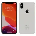 Apple iPhone X 64 GB Silber Gut Gebraucht (Ohne Simlock) DE Händler