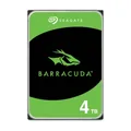 Seagate BarraCuda 4TB, Interne Festplatte HDD, 3.5 Zoll, 5400 U/Min, 256 MB Cache, SATA 6GB/s, silber, inkl. Data Rescue Service (ST4000DMZ04)