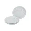 Creatable 22922 Fondue und Grill-Teller UNIVERSAL Geschirrset Fondueteller 4 tlg