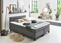sun garden Boxspringbett SALLY LF 140x200 cm silber Box-Spring-Bett