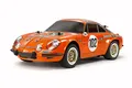 Tamiya 58708 1:10 RC Renault Alpine A110 Jägerm. M-06 - ferngesteuertes Auto, RC Fahrzeug, Modellbau, Bausatz zum Zusammenbauen, Hobby, Basteln, Mehrfarbig, Orange