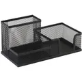 Q-connect Metall-organizer Mit Fächern Schwarz 'kf16572'