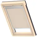 Verdunklungsrollo DBL P06 4230, VELUX, verdunkelnd, ohne Bohren, in Führungsschienen, VELUX »Pick & Click!«, alufarbene Führungsschienen & Griffleiste