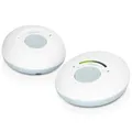 Alecto DECT Babyphone mit Full ECO-Modus, weiß/blau