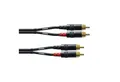 Cordial Audio-Kabel, CFU 1.5 CC Cinchkabel 1,5 m - Audiokabel