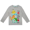 POKÉMON Langarmshirt Pokemon Langarmshirt in verschiedenen Designs 128