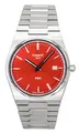 Tissot PRX Quartz Casual Rot Zifferblatt T137.410.11.421.00 100M Herrenuhr