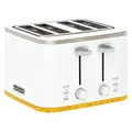 BOB HOME Toaster BUONGIORNO PANE 4-Scheiben - Weiß