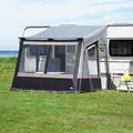 vorzelt wohnwagen Fortuna II 250 x 280cm Reisezelt Camping Wohnwagenvorzelt Zelt