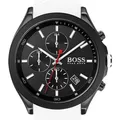 Boss Velocity Chronograph 1513718 Herrenuhr Edelstahl Schwarz Neu OVP