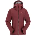Rab Damen Firewall Mountain Regenjacke - XS - Deep Heather