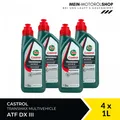 Castrol Transmax ATF DX III Multivehicle Automatikgetriebeöl 4x1 Liter = 4 Liter