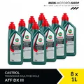 Castrol Transmax ATF DX III Multivehicle Automatikgetriebeöl 8x1 Liter = 8 Liter