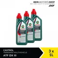 Castrol Transmax ATF DX III Multivehicle Automatikgetriebeöl 3x1 Liter = 3 Liter
